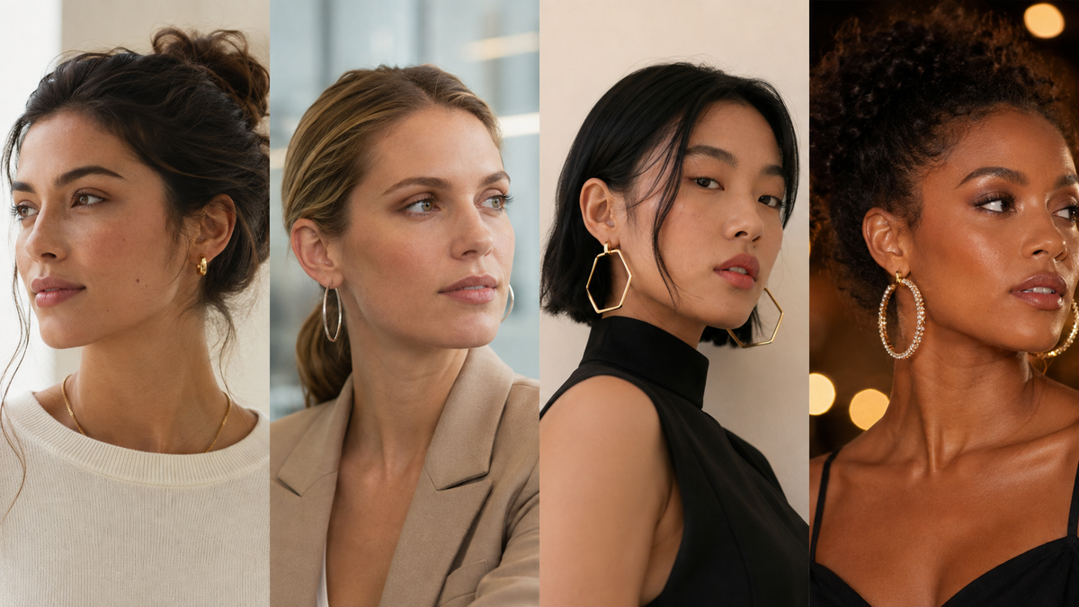 Types of Hoop Earrings: A Simple Guide