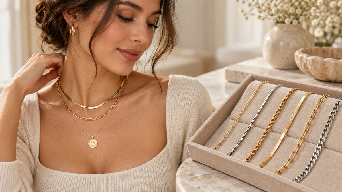 15 Types of Necklace Chains for Women: Styles, Names & How to Choose