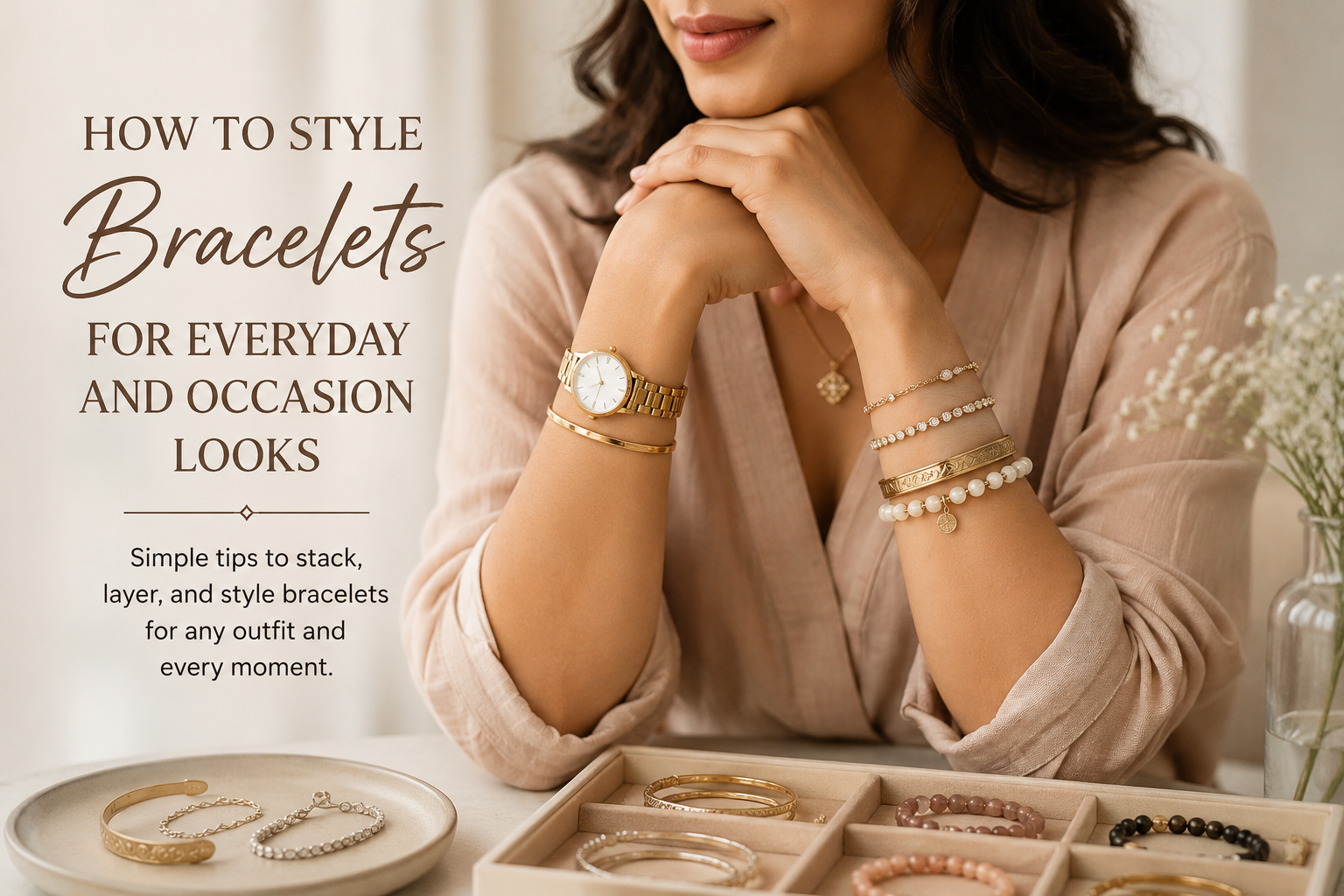 How to Style Bracelets for Everyday and Occasion Looks