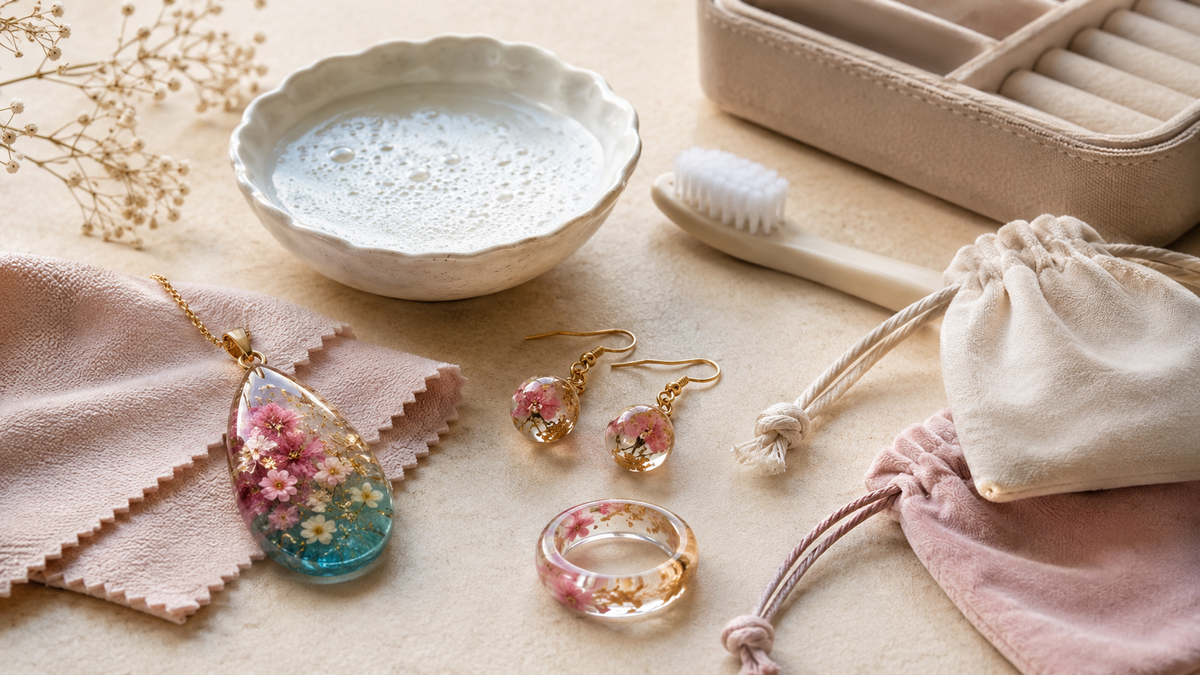 How to Clean and Protect Your Resin Jeweller